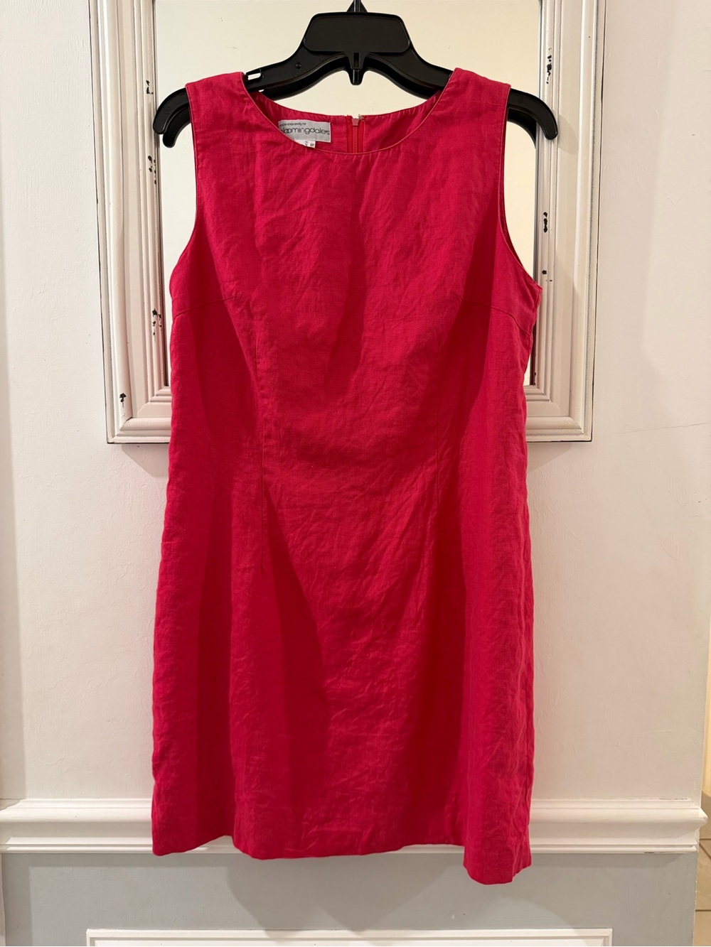 Vintage Bloomingdale’s Sleeveless Linen Dress